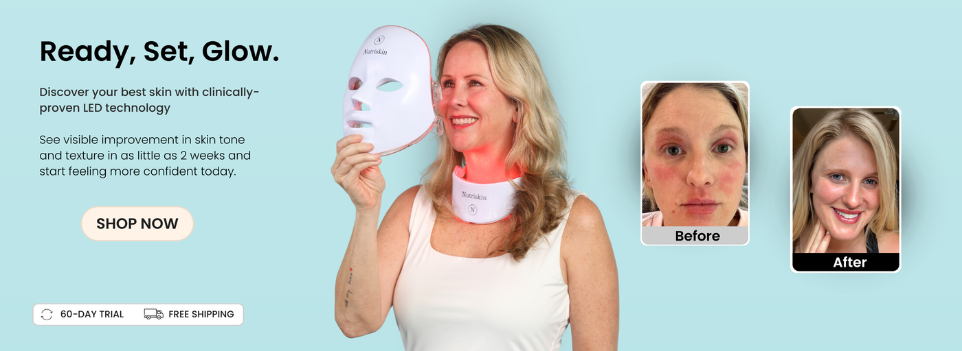 Nutriskin Shopify store hero banner